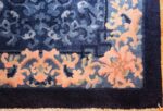 antique floral chinese rug 49241 corner Nazmiyal