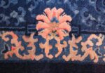 antique floral chinese rug 49241 flower Nazmiyal