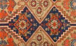 antique serab persian rug 51067 design Nazmiyal