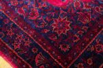 antique silk kashan persian rug 49251 design edited Nazmiyal
