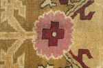 antique tribal agra indian rug 51063 flower Nazmiyal