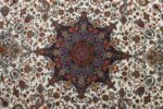 fine ala baf vintage tabriz persian rug 51046 medallion Nazmiyal