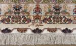 fine gharebaghi design vintage tabriz persian rug 51049 signature Nazmiyal