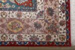 fine gharebaghi vintage tabriz persian rug 51031 corner Nazmiyal