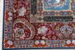 fine golestan design vintage tabriz persian rug 51028 corner Nazmiyal