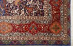 fine gonbad design vintage tabriz persian rug 51042 corner Nazmiyal