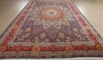 fine gonbad design vintage tabriz persian rug 51042 full Nazmiyal