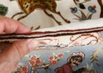 fine hunting design vintage tabriz persian rug 51057 pile Nazmiyal