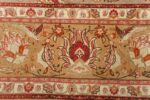fine samadi animal motif vintage tabriz persian rug 51036 birds Nazmiyal