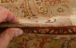 fine samadi animal motif vintage tabriz persian rug 51036 inner pile Nazmiyal
