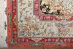 fine shadkam vintage tabriz persian rug 51032 corner Nazmiyal