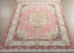 fine shadkam vintage tabriz persian rug 51032 full Nazmiyal