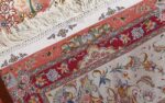 fine shadkam vintage tabriz persian rug 51032 weave Nazmiyal