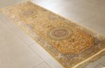 fine shahsavarpour design vintage tabriz persian rug 51044 side Nazmiyal
