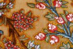 fine silk and gold thread vintage tabriz persian rug 51055 silk Namziyal