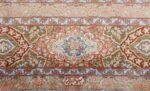 fine silk vintage qum persian rug 51052 border Nazmiyal