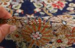 fine silk vintage qum persian rug runner 51059 pile fine silk vintage qum persian rug runner 51059 pile Nazmiyal