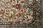 fine tree of life design vintage silk souf qum persian rug 51048 arch Nazmiyal
