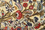 fine tree of life design vintage silk souf qum persian rug 51048 flower Nazmiyal