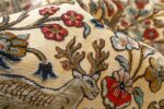 fine tree of life design vintage silk souf qum persian rug 51048 souf Nazmiyal