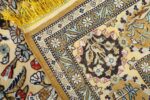 fine tree of life design vintage silk souf qum persian rug 51048 weave Nazmiyal