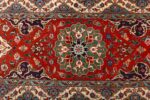 fine zohreh design vintage tabriz persian rug 51047 border Nazmiyal