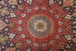 fine zohreh design vintage tabriz persian rug 51047 center Nazmiyal
