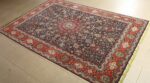 fine zohreh design vintage tabriz persian rug 51047 side Nazmiyal