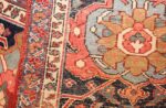large antique serapi persian rug 49007 weave Nazmiyal