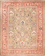 large antique zigler sultanabad persian rug 49002 Nazmiyal