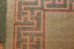 shabby chic tiger design antique indian rug 49219 weave Nazmiyal