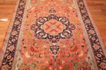 vintage silk heriz persian rug 49248 full Nazmiyal