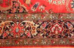 vintage silk qum persian rug 49247 border Nazmiyal
