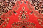 vintage silk qum persian rug 49247 top Nazmiyal