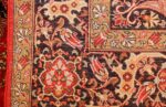 vintage silk qum persian rug 49247 weave Nazmiyal