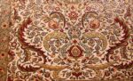 vintage silk souf herekeh turkish rug 49245 design Nazmiyal