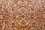vintage silk souf herekeh turkish rug 49245 middle Nazmiyal