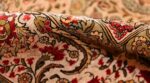 vintage silk souf herekeh turkish rug 49245 pile Nazmiyal