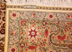 vintage silk souf herekeh turkish rug 49245 weave Nazmiyal