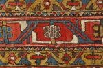 antique bakhtiari persian rug 51065 border Nazmiyal