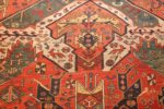 antique dragon soumak caucasian rug 48925 date Nazmiyal
