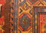 antique dragon soumak caucasian rug 48925 weave Nazmiyal
