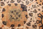 antique ivory agra indian rug 49217 design Nazmiyal