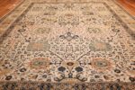 antique ivory agra indian rug 49217 full Nazmiyal