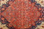 antique ivory background sarouk farhan persian rug 51094 middle Nazmiyal