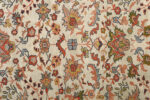 antique ivory background sultanabad persian rug 51101 field Nazmiyal