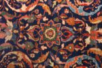 antique navy sultanabad persian rug 51096 field Nazmiyal