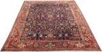 antique navy sultanabad persian rug 51096 full