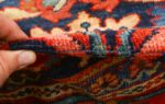 antique navy sultanabad persian rug 51096 pile Nazmiyal