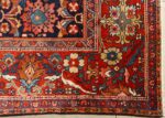 antique navy sultanabad persian rug 51096 side Nazmiyal